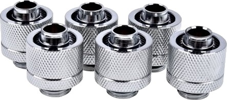 Alphacool 17235 fitting nikkel/sølv A0042578 Alphacool 17235 fitting nikkel/sølv A0042578