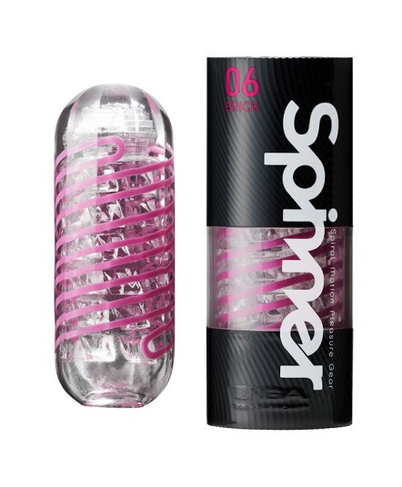Tenga Spinner 06 Brick Masturbator      - Klar
