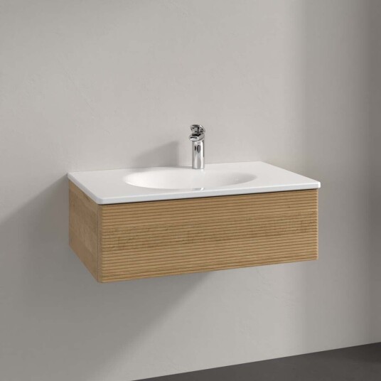 Villeroy & Boch Antao Servantskap med 1 skuff 78,8x49,6x25,6 cm u/lys Eik Villeroy & Boch Antao Servantskap med 1 skuff 78,8x49,6x25,6 cm u/lys Eik