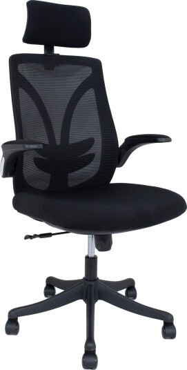 Kontorstol HOME4YOU Tandy Svart - Svart