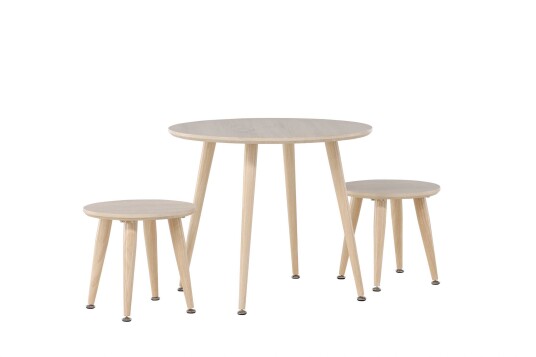 Venture Design Kids barnebord Whitewash 60 cm Hvit