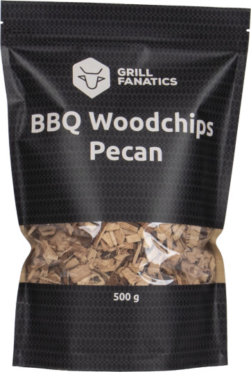 BBQ Pecan Chips 500g Trechips av pecantre