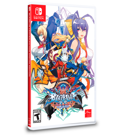 Blazblue Cantral Fiction Limited Run Switch Blazblue Cantral Fiction Limited Run Switch