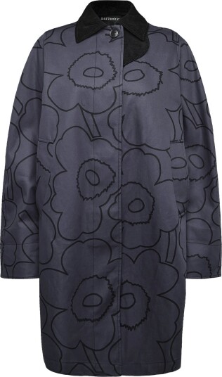 Marimekko Eepos Piirto Unikko Navy XXL