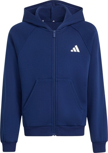 Adidas Performance Cardigan Mørkeblå/Hvit m. Trykk Adidas Performance 12 år 152 Cardigan