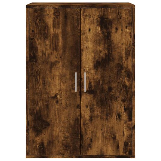  Skjenker 2 stk røkt eik 60x31x84 cm konstruert tre 8721102594533