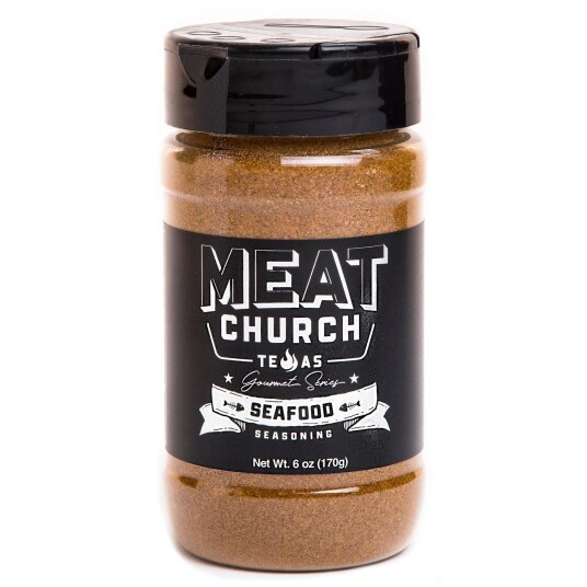 Meat Church Bbq Meat Church Seafood 170g Gourmet sjømatkrydder med futt!