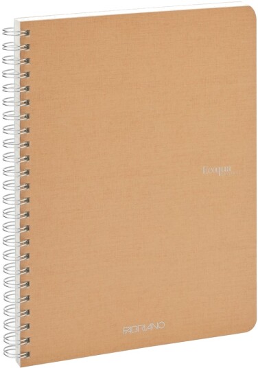 Fabriano Notatbok EcoQua Original Spiral A5 Blank Brun Fabriano Notatbok EcoQua Original Spiral A5 Blank Brun