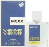 Mexx Whenever Wherever For Him Eau de Toilette 50ml Spray