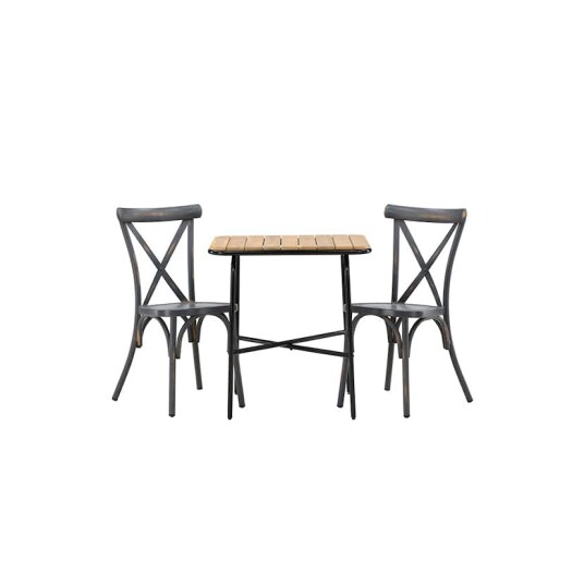 Cafégruppe Venture Home Holmbeck Bord med 2 Tablas Stoler