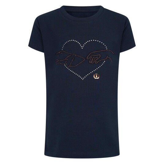 Imperial Riding T-skjorte barn IRHSoul Mate Navy (152)