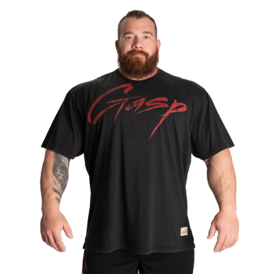 Gasp Vintage Original Tee Washed Black/Red / XL