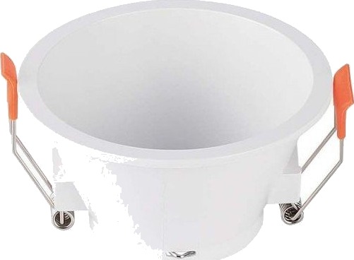 MR16/GU10 Downlight blendfri Ekskl. lyskilde hvit Hull: Ø8,3 cm Mål: Ø9,3 cm Sokkel : Uten fatning