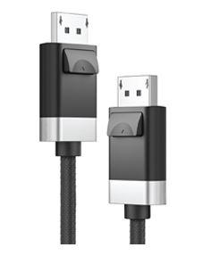 ALOGIC DisplayPort Kabel DP -> DP M/M bis 8K 60Hz 1m    grau