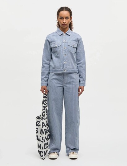 Mads Nørgaard Hickory Punk Demi Jacket Blue 36