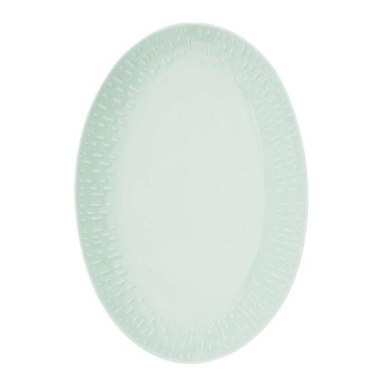 Aida Confetti Ovalt Serveringsfat 36x25,5 cm Turkis BPA-fri Aida Confetti Ovalt Serveringsfat 36x25,5 cm Turkis BPA-fri