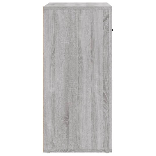 vidaXL Skjenk grå sonoma 80x33x70 cm konstruert tre