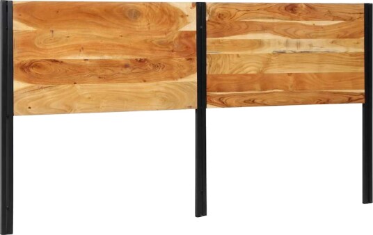 sengegavl 200 cm heltre akasie og jern