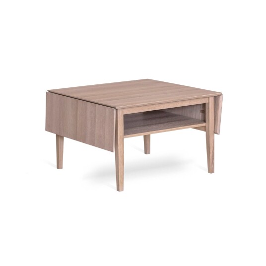 Torkelson Bond salongbord Hvitoljet eik 80 130 x 80 cm Hvit