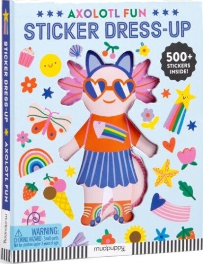 Axolotl Fun Sticker Dress-up Book