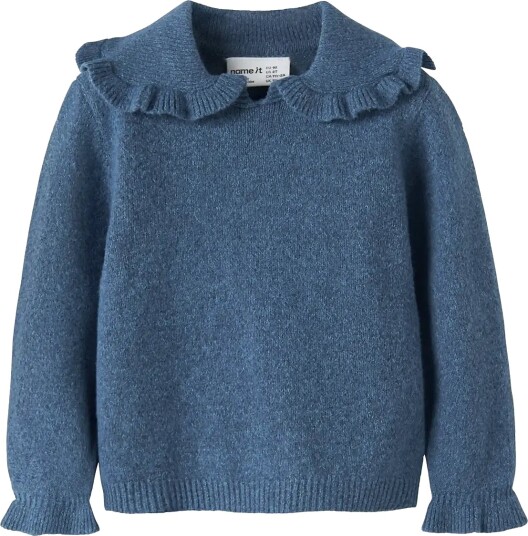 Name It Nmfkirstena Ls Knit Blue 86