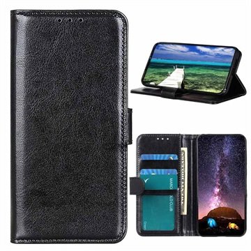 Sony Xperia 1 IV Lommebok-deksel med Magnetisk Lukning Svart