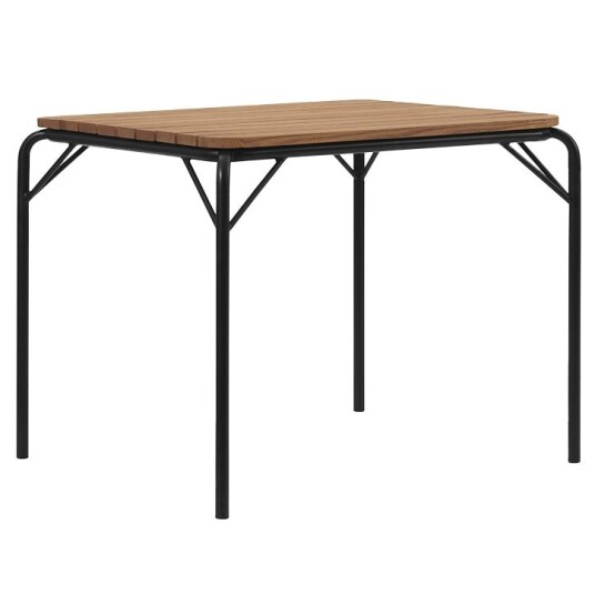 Vig Bord 90x90 cm Robinia / Sort