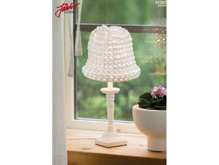 Hoooked Hoooked liten lampeskjerm til bordlampe Lampeskjerm Hekleoppskrift 52x25 cm Hoooked Hoooked liten lampeskjerm til bordlampe Lampeskjerm Hekleoppskrift 52x25 cm