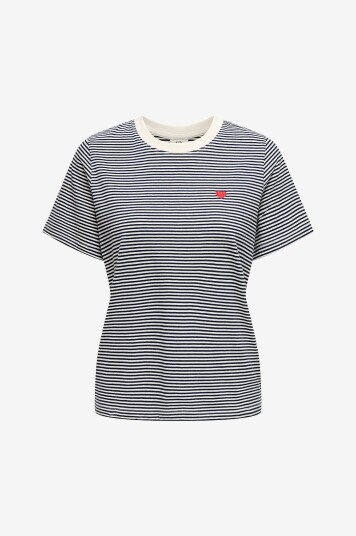 Jdy T skjorte jdyPisa S/S Print Top Jrs Hvit