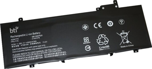 Bti Batteri Til Bærbar Pc Tilsvarer: Lenovo 01AV479-BTI