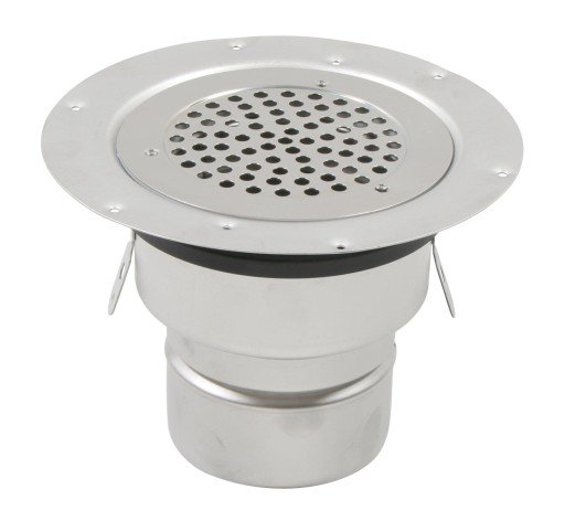 Blücher Circle Justerbar Gulvsluk for Vinyl 110 mm