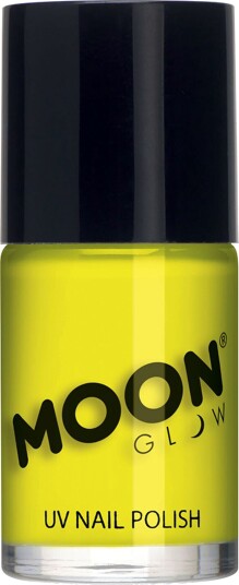 Rubies Costumes Moon Creations UV Neon Neglelakk Gul M38033 Rubies Costumes Moon Creations UV Neon Neglelakk Gul M38033