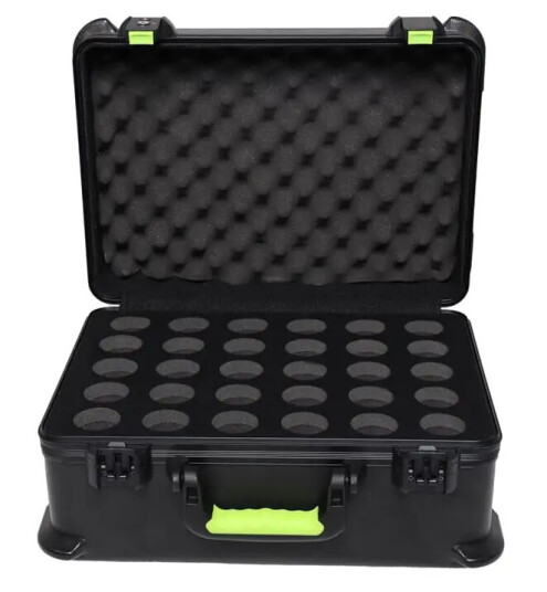 Gator SH-MICCASE30 Molded Case with Drops For 30 Shure Mics