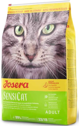 Josera SensiCat Tørrfôr for Voksne Katter med Sensitiv Mage 2kg Josera SensiCat Tørrfôr for Voksne Katter med Sensitiv Mage 2kg