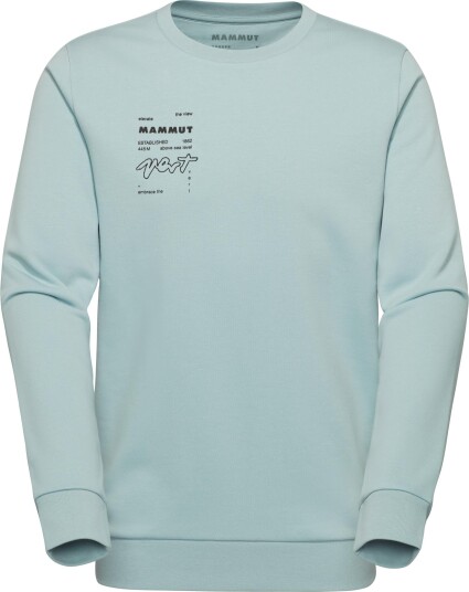 Mammut Men"s Mammut Core ML Crew Neck Vert Nebla L