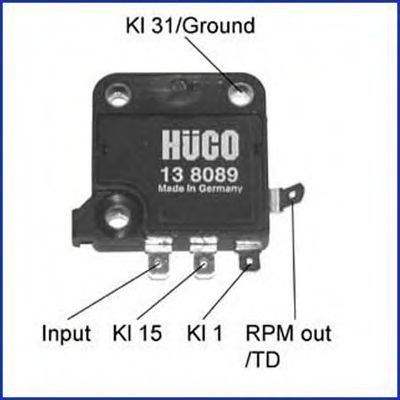 HITACHI 138089 Koplingsapparat, tenningsapparat