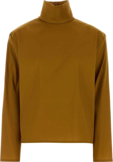 Saint Laurent Dame Topper Oransje M, Saint Laurent Dame Topper Oransje M,