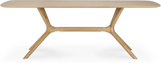 Ethnicraft - X Dining Table 224x100 Cm Spisebord Alain Van Havre Tre Farget