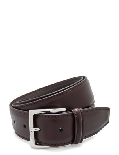 Anderson"s Classic Tan Stitched Belt Brown 85 Anderson"s Classic Tan Stitched Belt Brown 85