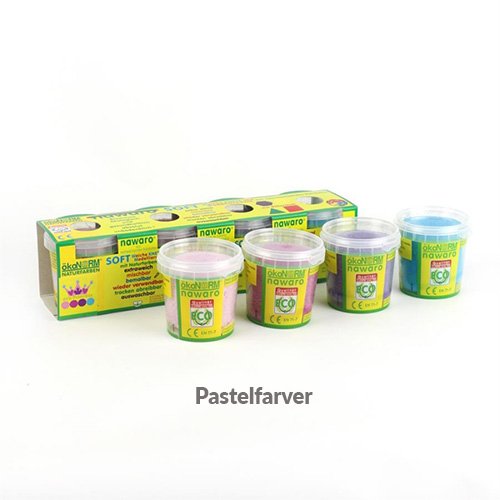 ökoNORM | Modellvoks - 4 x 150 gram Pastell