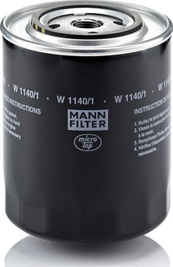 Oljefilter MANN-FILTER W 1140/1 Oljefilter MANN-FILTER W 1140/1