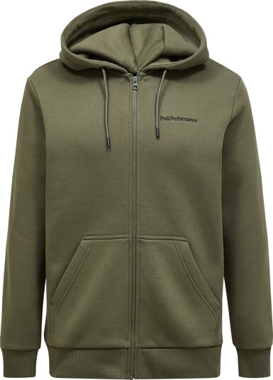 Peak Performance Men's Original Small Logo Zip Pine Needle XL