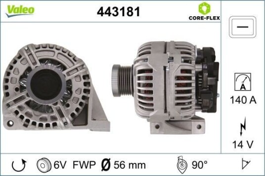 Dynamo VALEO 443181 Dynamo VALEO 443181
