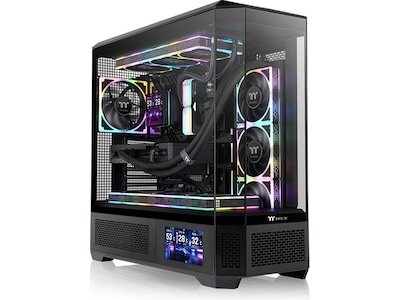 Thermaltake View 600 TG Full Tower Kabinett med Herdet Glass, Sort Thermaltake View 600 TG Full Tower Kabinett med Herdet Glass, Sort