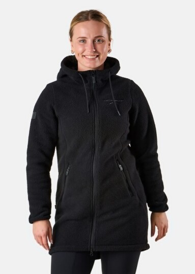 Nordkap Pile Coat W Black 40  Vårjakker