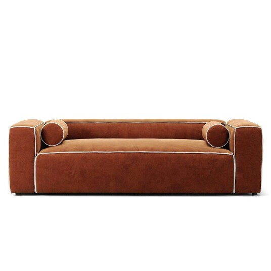Decotique Grand Hue 2 Seter Sofa Copper Glow / Moon White