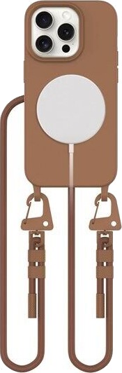 Tech Protect MagNecklace MagSafe Case for iPhone 15 Pro Brown