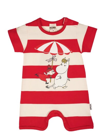 Martinex Snäckstrand Playsuit Red 68