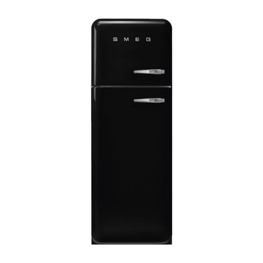 Smeg 50's Style Kombiskap FAB30LBL6 Svart med LED-belysning 172cm Smeg 50's Style Kombiskap FAB30LBL6 Svart med LED-belysning 172cm