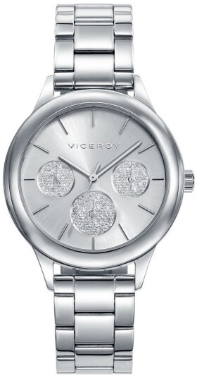 Viceroy Dameklokke 401038 07 Classic Sølvfarget/Stål Ø36 mm
